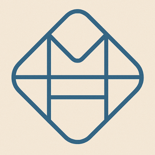 Logo von Mareike Hoffmann Coaching & Consulting, eine Raute mit den Initialen M und H